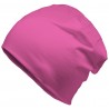 Winter hat with fleece lining - mod.3002:Long, rose, Cotton